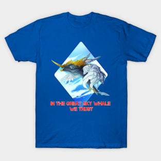 The Great Sky Whale T-Shirt